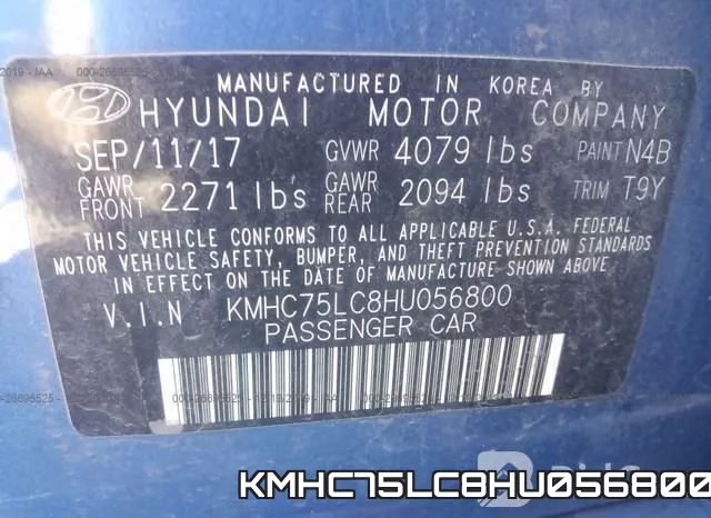 KMHC75LC8HU056800 фото 10