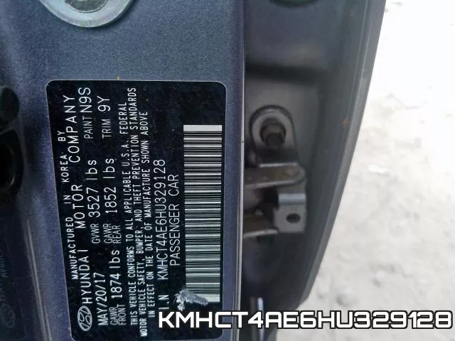 KMHCT4AE6HU329128 фото 2