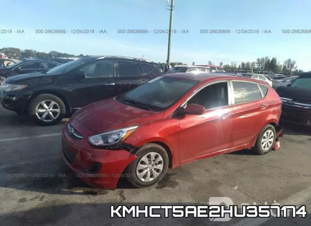 KMHCT5AE2HU357174 фото 3