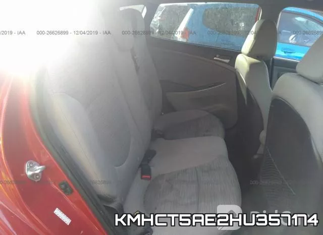 KMHCT5AE2HU357174 фото 9