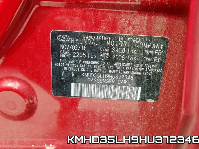 KMHD35LH9HU372346 фото 2