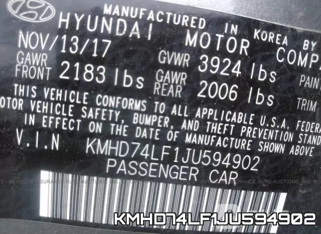 KMHD74LF1JU594902 фото 10