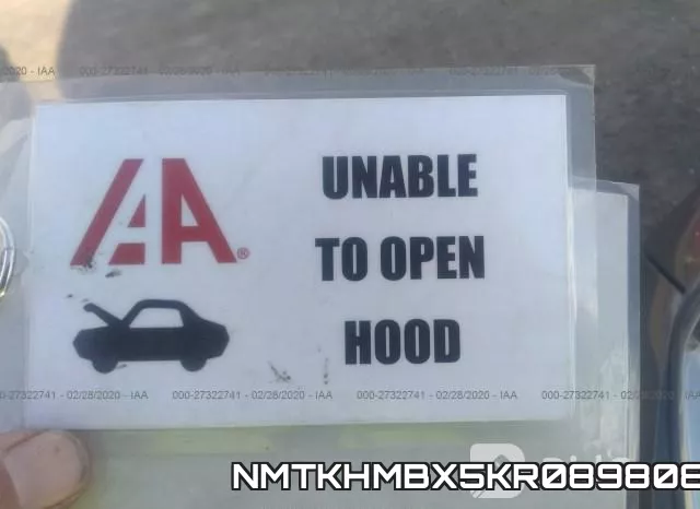 NMTKHMBX5KR089808 фото 2