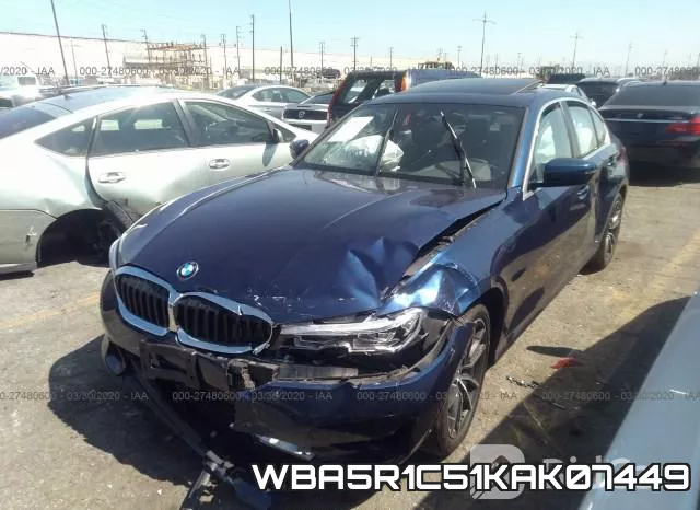 WBA5R1C51KAK07449 фото 3
