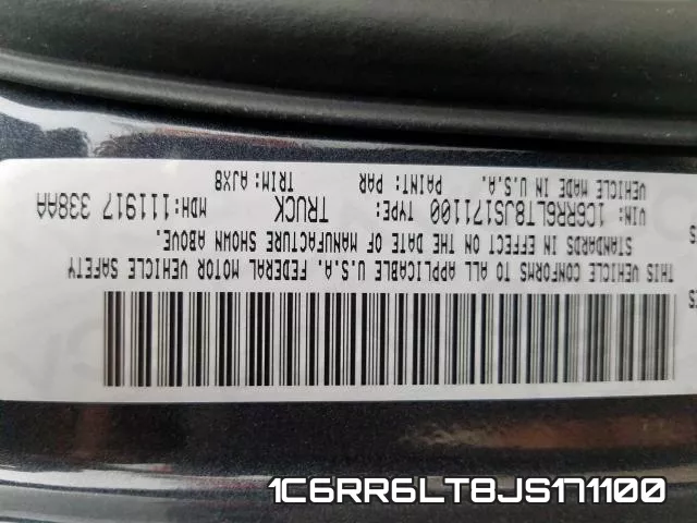 1C6RR6LT8JS171100 фото 2