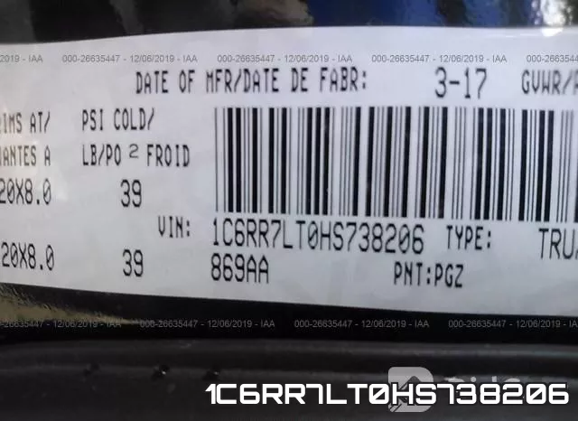 1C6RR7LT0HS738206 фото 10