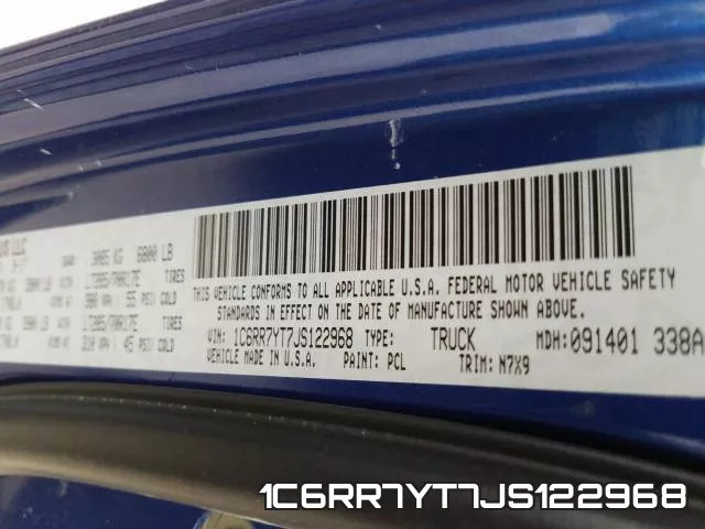 1C6RR7YT7JS122968 фото 2