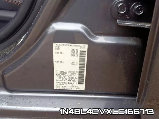1N4BL4CVXLC166713 фото 2