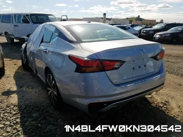 1N4BL4FW0KN304542 фото 4