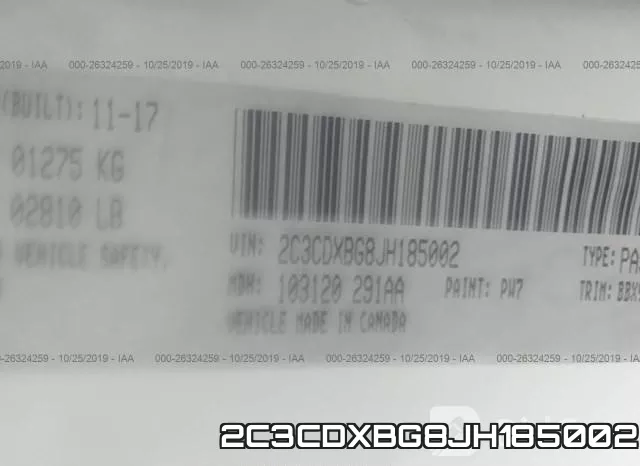 2C3CDXBG8JH185002 фото 10