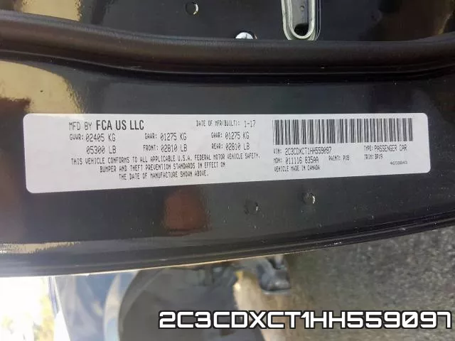 2C3CDXCT1HH559097 фото 2