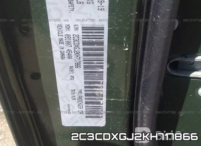 2C3CDXGJ2KH717866 фото 10