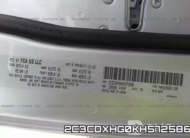 2C3CDXHG0KH572586 фото 10