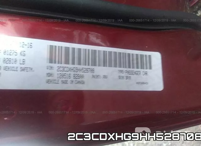 2C3CDXHG9HH528708 фото 10
