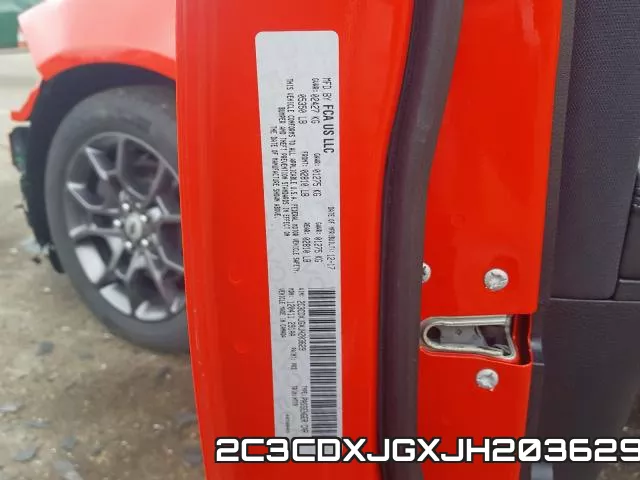 2C3CDXJGXJH203629 фото 2