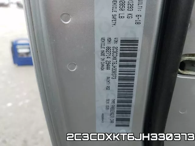2C3CDXKT6JH330373 фото 2