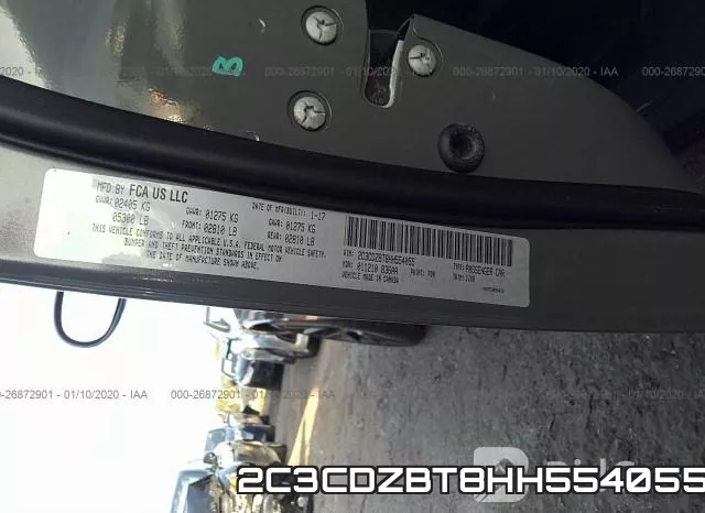 2C3CDZBT8HH554055 фото 10