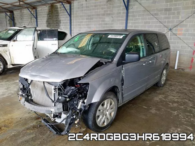 2C4RDGBG3HR618994 фото 3