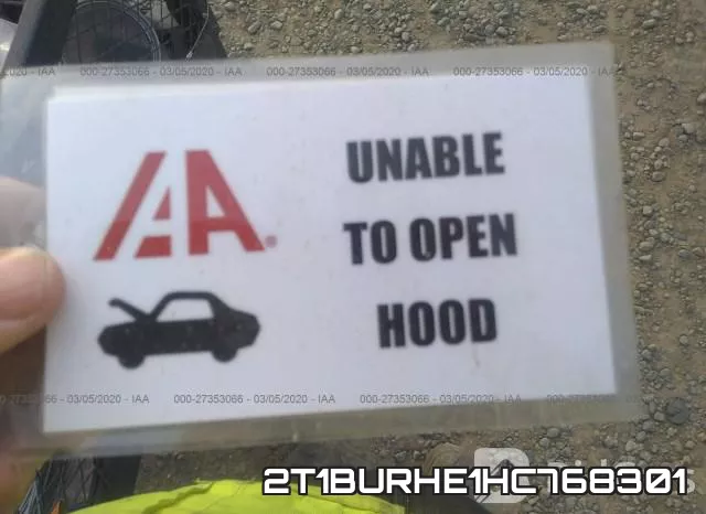 2T1BURHE1HC768301 фото 2
