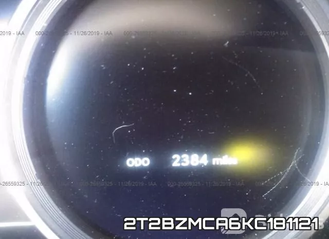 2T2BZMCA6KC181121 фото 8