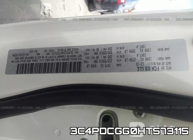 3C4PDCGG0HT573115 фото 10
