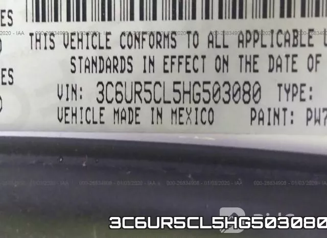 3C6UR5CL5HG503080 фото 10