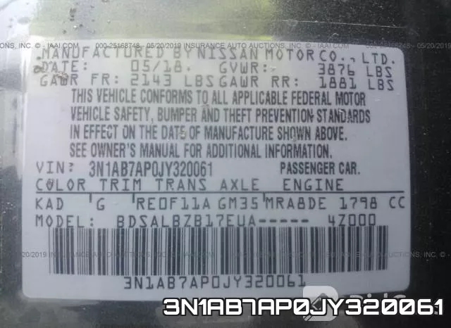 3N1AB7AP0JY320061 фото 10