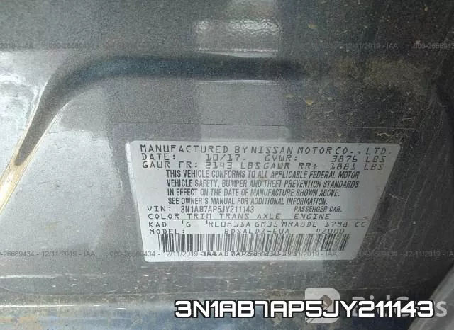 3N1AB7AP5JY211143 фото 10