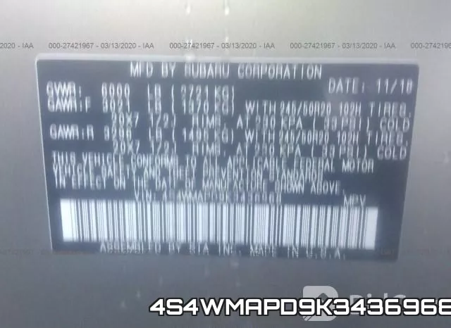 4S4WMAPD9K3436968 фото 10