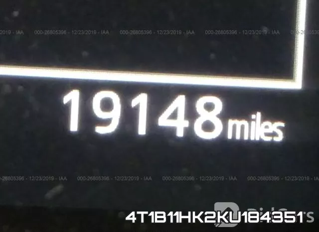 4T1B11HK2KU184351 фото 8