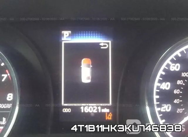 4T1B11HK3KU746838 фото 8