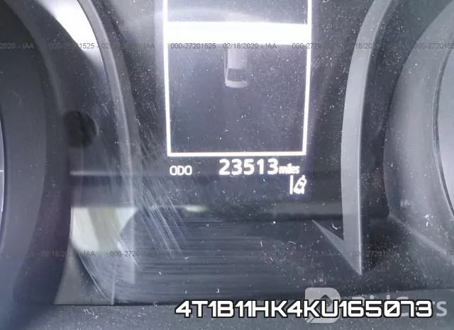4T1B11HK4KU165073 фото 8