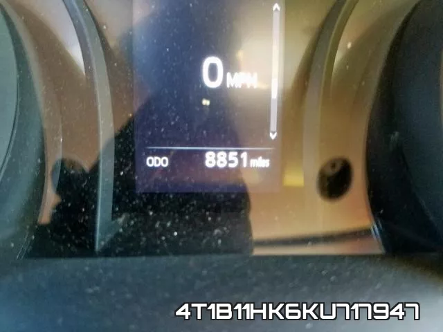 4T1B11HK6KU717947 фото 9