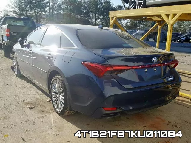 4T1B21FB7KU011084 фото 4