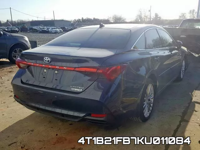 4T1B21FB7KU011084 фото 5