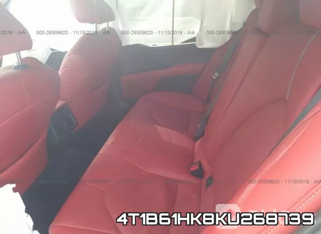4T1B61HK8KU268739 фото 9