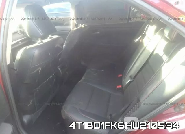 4T1BD1FK6HU210534 фото 9