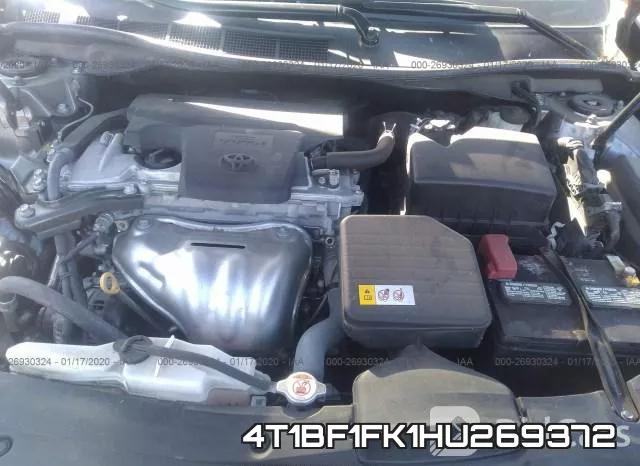 4T1BF1FK1HU269372 фото 2