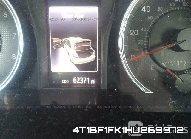 4T1BF1FK1HU269372 фото 8