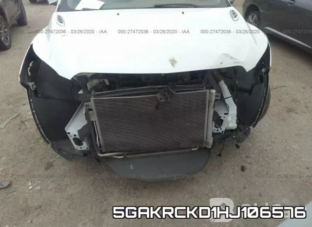 5GAKRCKD1HJ106576 фото 7