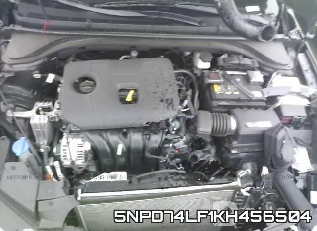 5NPD74LF1KH456504 фото 2