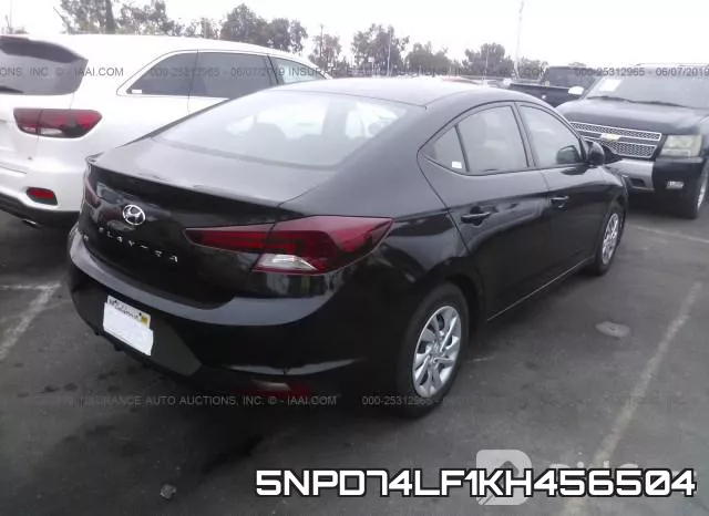5NPD74LF1KH456504 фото 5