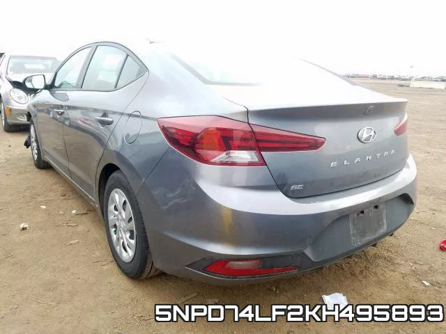 5NPD74LF2KH495893 фото 4