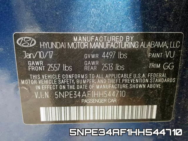 5NPE34AF1HH544710 фото 2