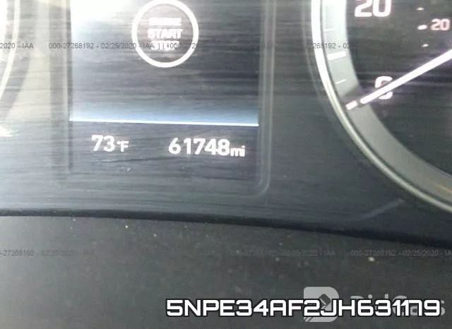 5NPE34AF2JH631179 фото 8