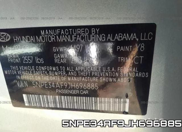 5NPE34AF9JH696885 фото 10