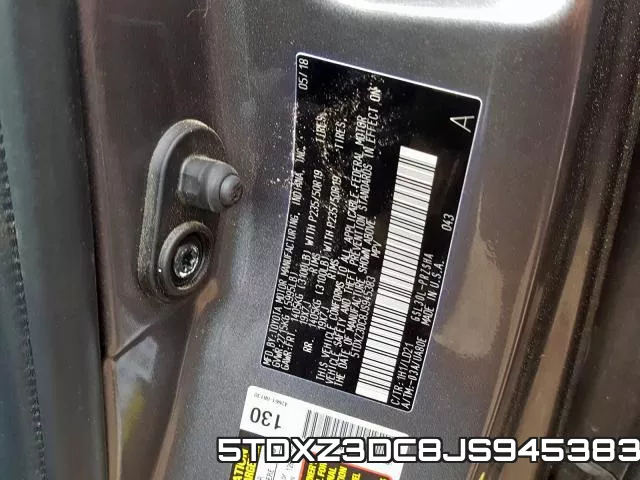5TDXZ3DC8JS945383 фото 2