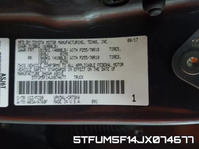 5TFUM5F14JX074677 фото 2