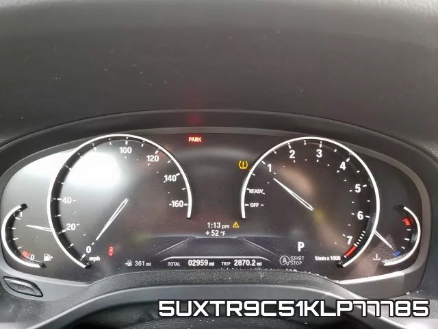 5UXTR9C51KLP77785 фото 9