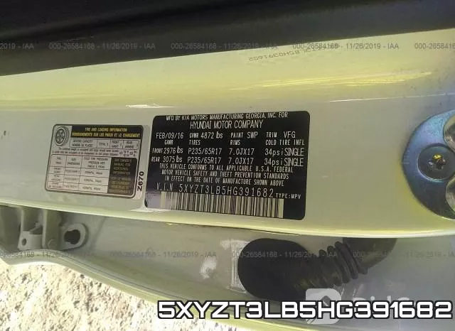 5XYZT3LB5HG391682 фото 10